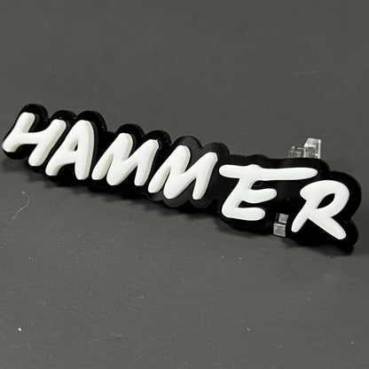 1PC HAMMER 3D Acrylic Badge - Car Truck Emblem Fender Tailgate Trunk Sticker