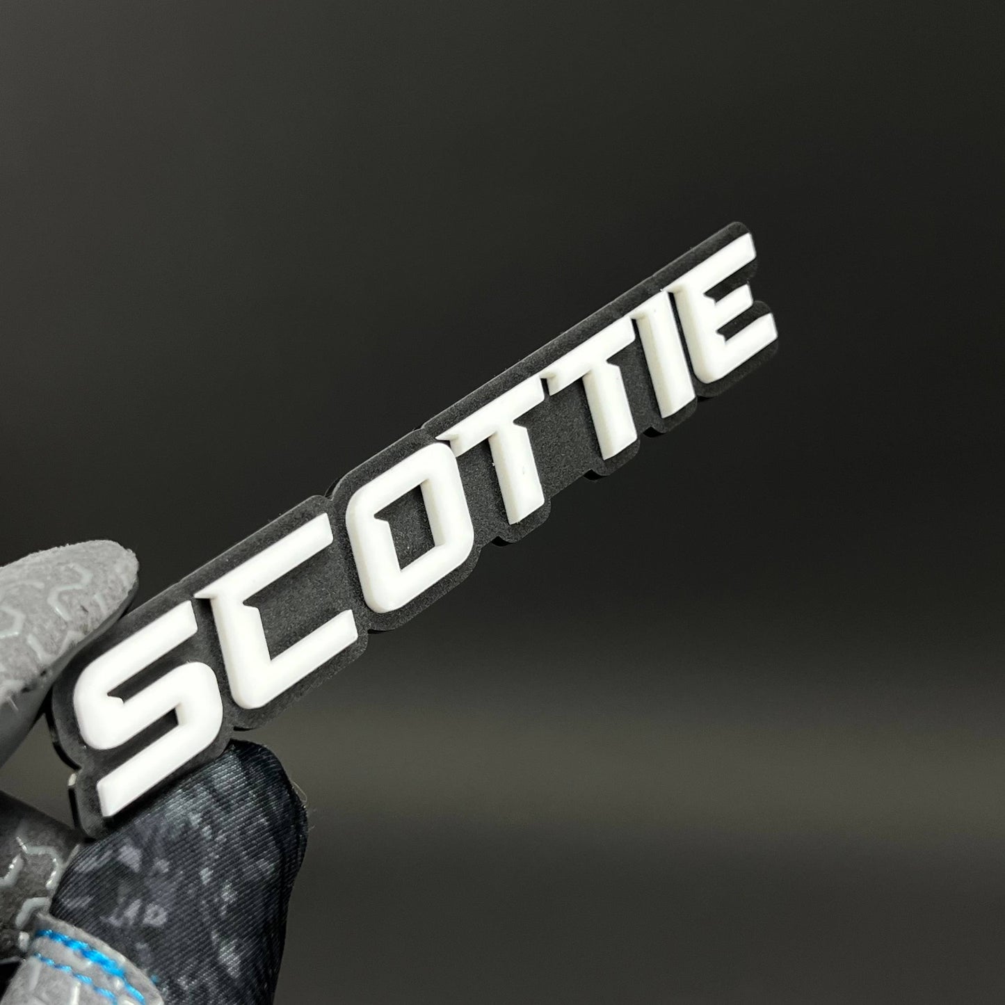 1PC SCOTTIE 3D Acrylic Badge - Car Truck Emblem Fender Tailgate Trunk Sticker