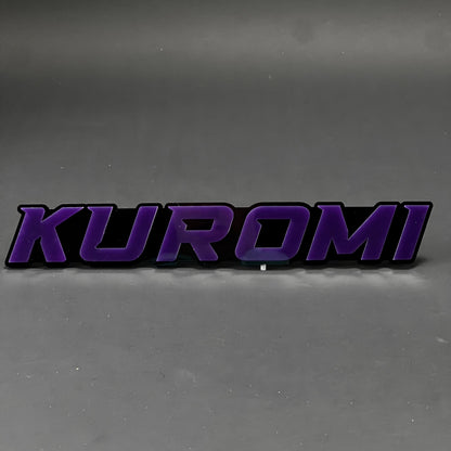 1PC KUROMI 3D Acrylic Badge - Car Truck Emblem Fender Tailgate Trunk Sticker
