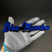 1PC Blue Mamba 3D Acrylic Badge - Car Truck Emblem Fender Tailgate Trunk Sticker
