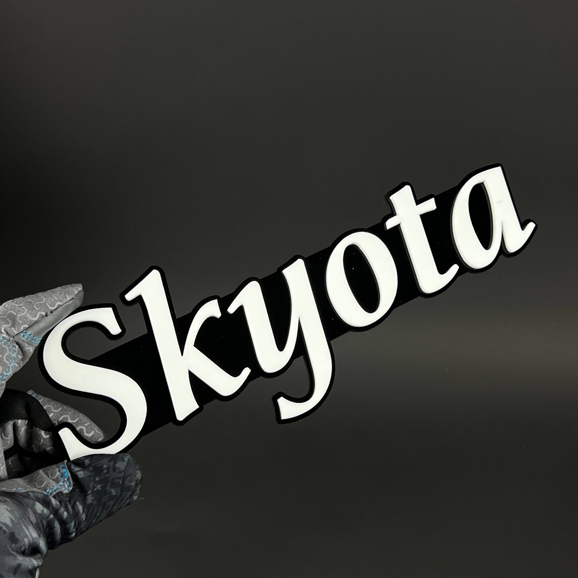 1PC Skyota 3D Acrylic Badge - Car Truck Emblem Fender Tailgate Trunk Sticker