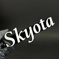 1PC Skyota 3D Acrylic Badge - Car Truck Emblem Fender Tailgate Trunk Sticker