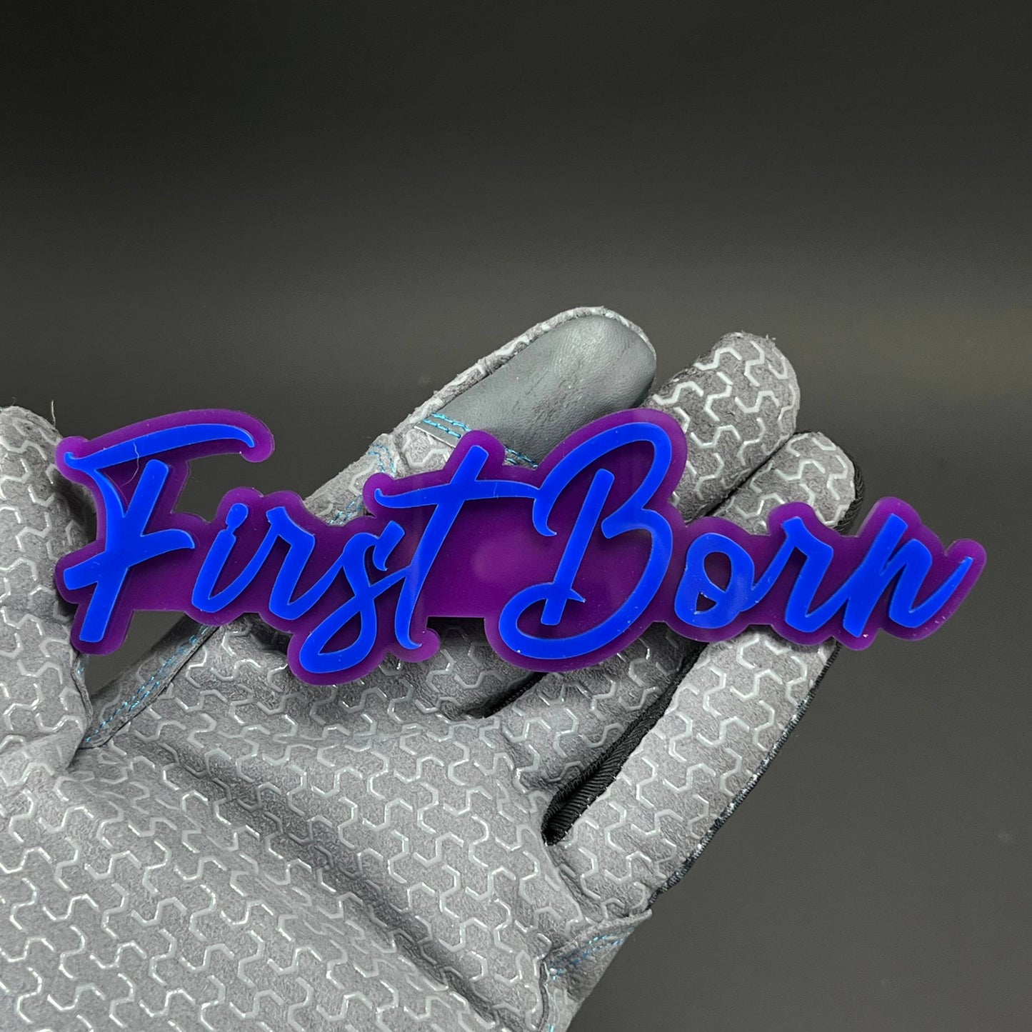 1PC First Born 3D Acrylic Badge - Car Truck Emblem Fender Tailgate Trunk Sticker