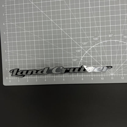1PC Land Cruiser 3D Acrylic Badge - Car Truck Emblem Fender Sticker