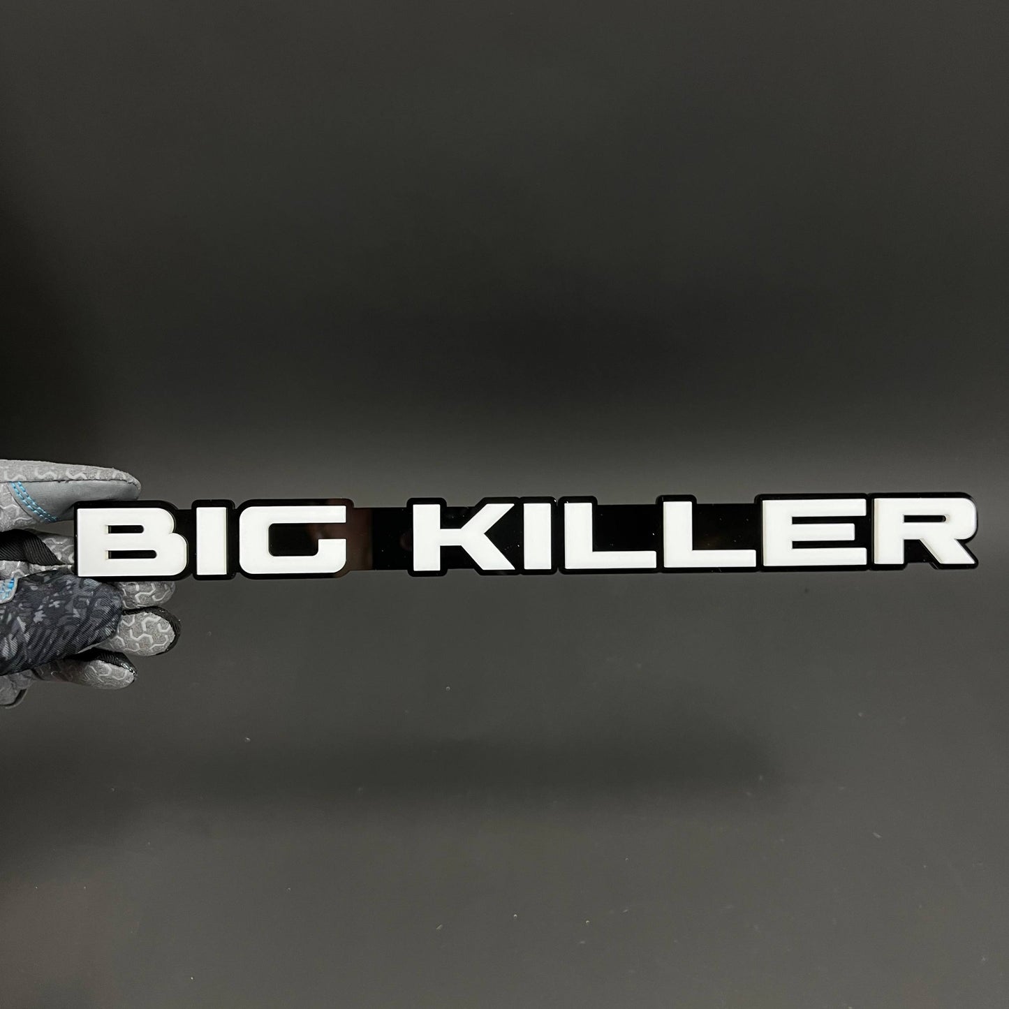 1PC BIG KILLER 3D Acrylic Badge - Car Truck Emblem Fender Tailgate Trunk Sticker