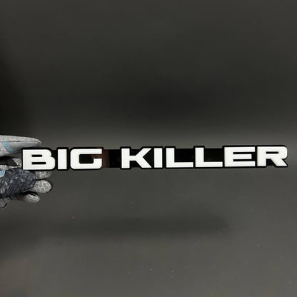 1PC BIG KILLER 3D Acrylic Badge - Car Truck Emblem Fender Tailgate Trunk Sticker