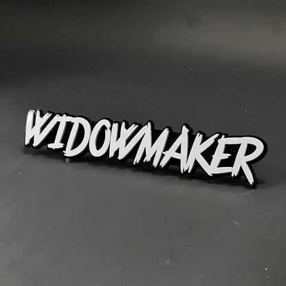 1PC WIDOWMAKER 3D Acrylic Badge - Car Truck Emblem Fender Tailgate Trunk Sticker