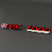 1PC KRX 1000 3D Acrylic Badge - Car Truck Emblem Fender Tailgate Trunk Sticker