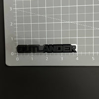 1PC OUTLANDER 3D Acrylic Badge - Car Truck Emblem Fender Tailgate Trunk Sticker