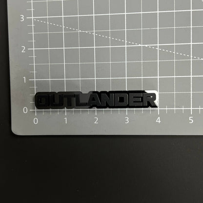 1PC OUTLANDER 3D Acrylic Badge - Car Truck Emblem Fender Tailgate Trunk Sticker
