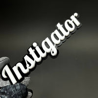 1PC Instigator 3D Acrylic Badge - Car Truck Emblem Fender Tailgate Trunk Sticker