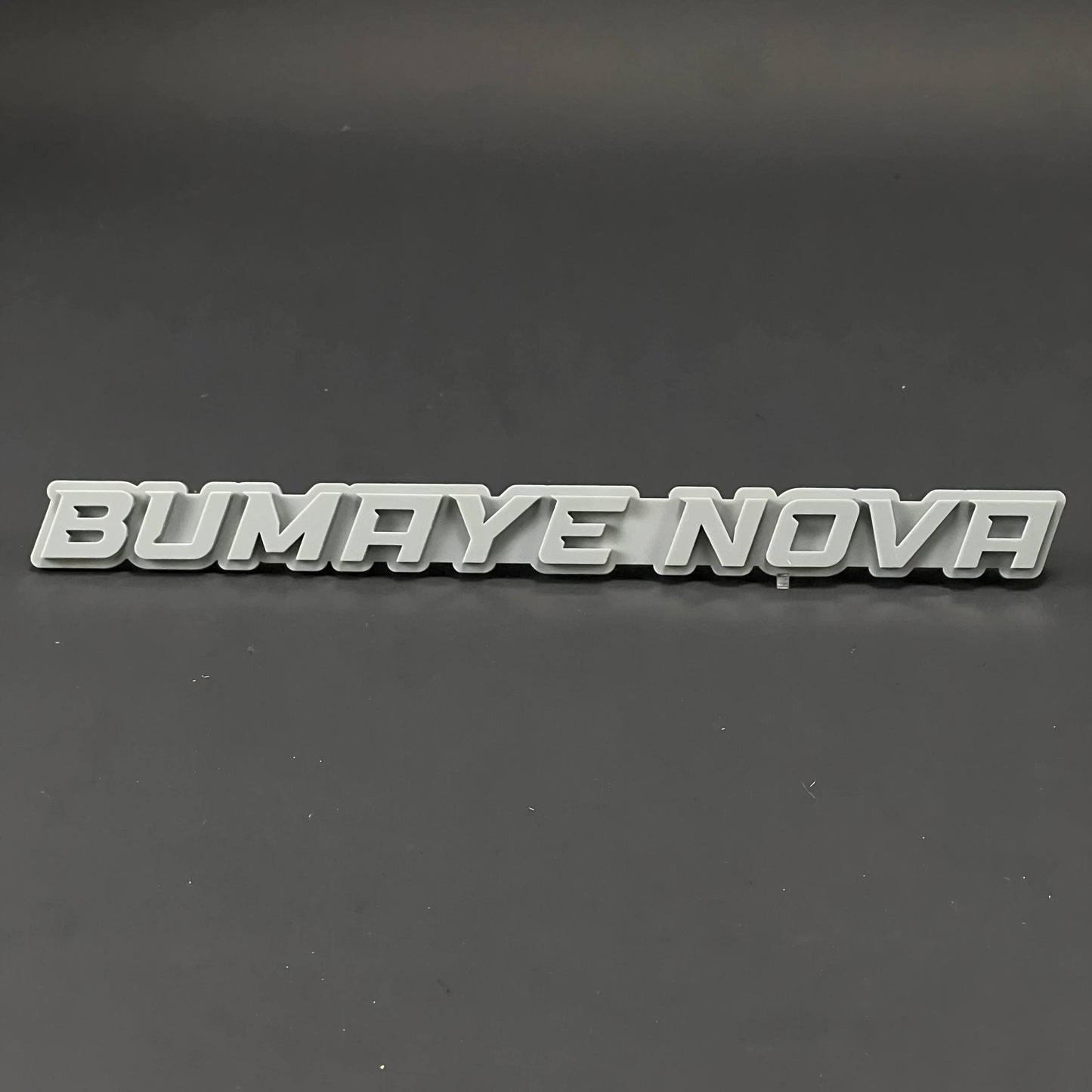 1PC BUMAYE NOVA 3D Acrylic Badge - Car Truck Emblem Fender Sticker