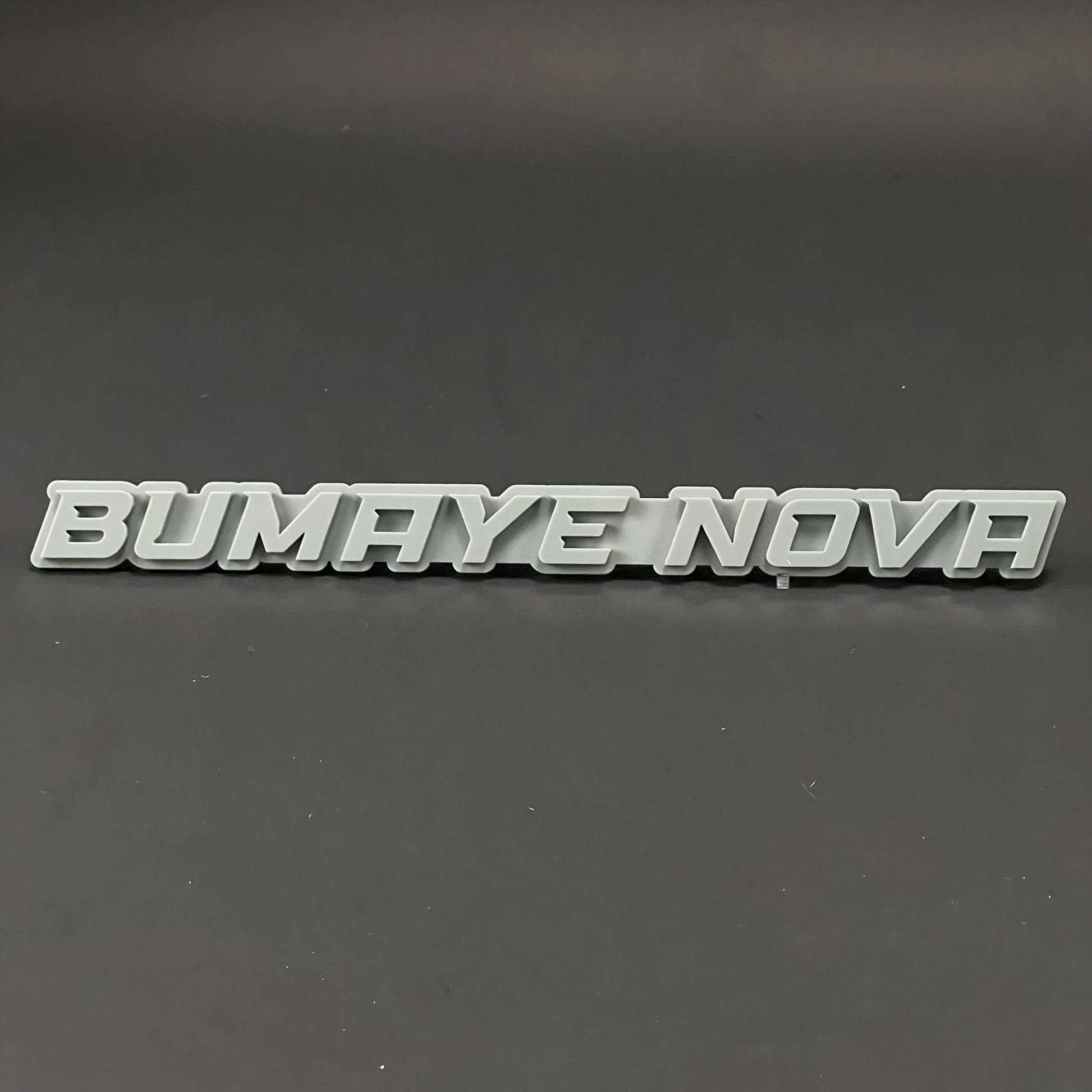 1PC BUMAYE NOVA 3D Acrylic Badge - Car Truck Emblem Fender Sticker