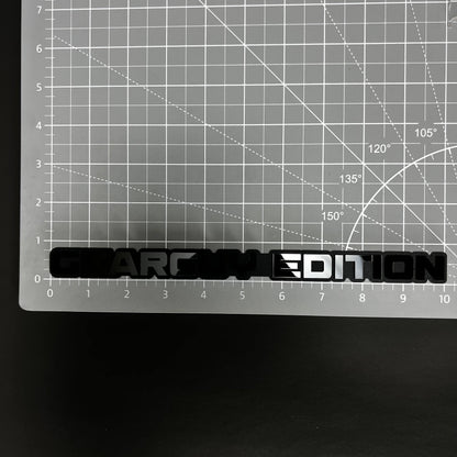 1PC GEARGUY EDITION 3D Acrylic Badge - Car Truck Emblem Fender Sticker