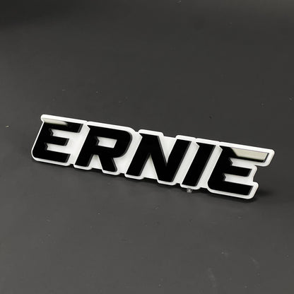 1PC ERNIE 3D Acrylic Badge - Car Truck Emblem Fender Tailgate Trunk Sticker