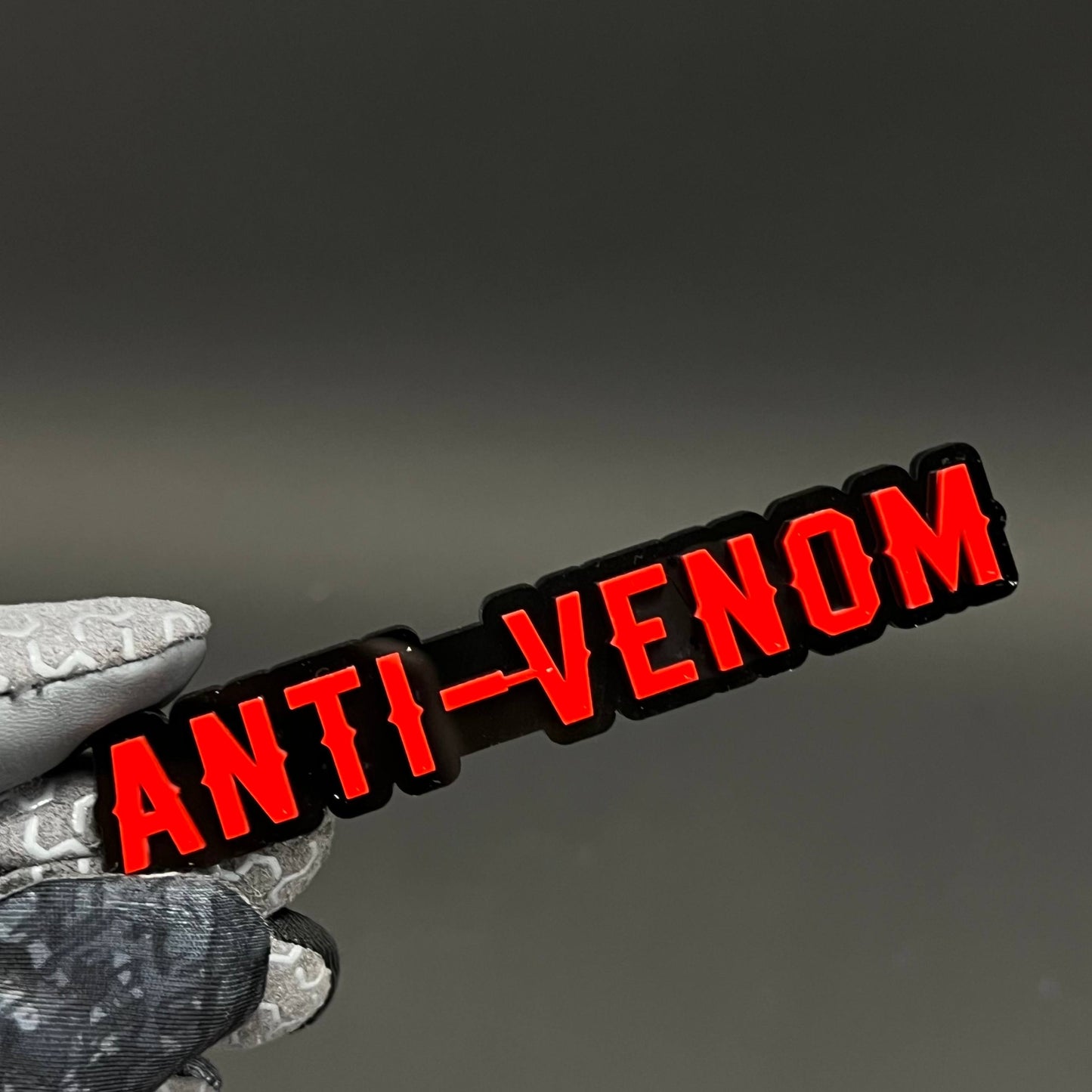 1PC ANTI-VENOM 3D Acrylic Badge - Car Truck Emblem Fender Tailgate Trunk Sticker