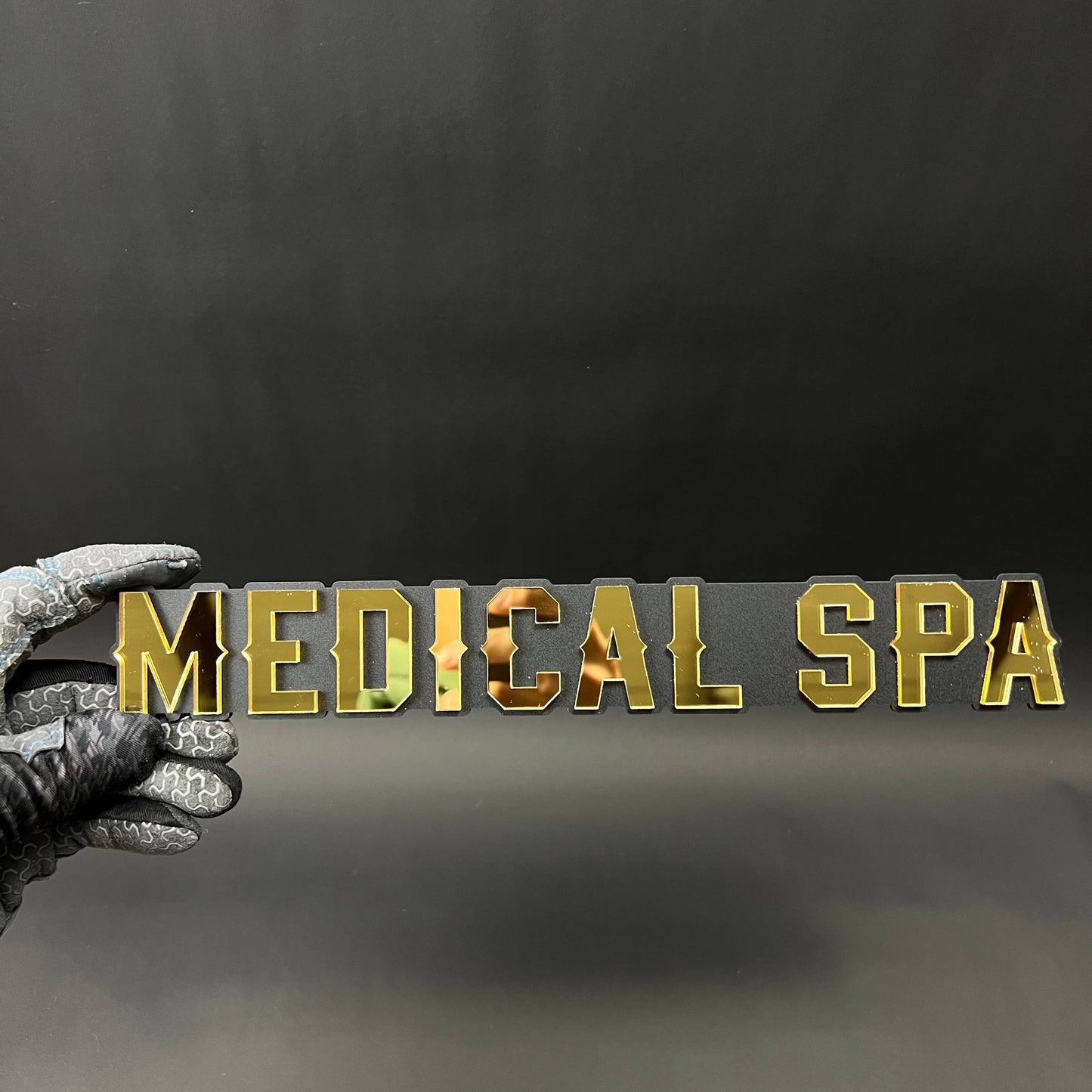 1PC MEDICAL SPA 3D Acrylic Badge - Car Truck Emblem Fender Sticker