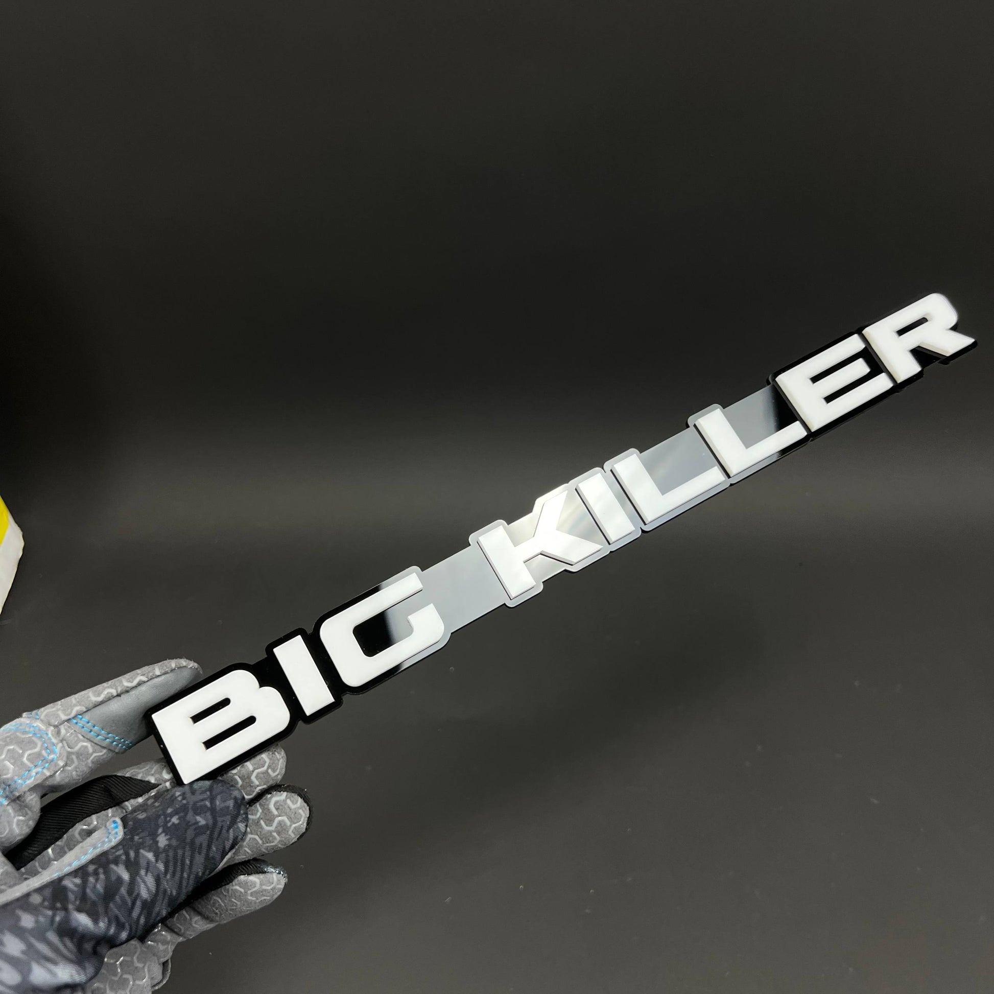 1PC BIG KILLER 3D Acrylic Badge - Car Truck Emblem Fender Tailgate Trunk Sticker