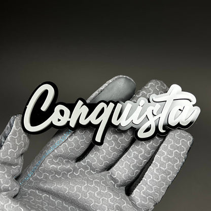 1PC Conquista 3D Acrylic Badge - Car Truck Emblem Fender Tailgate Trunk Sticker