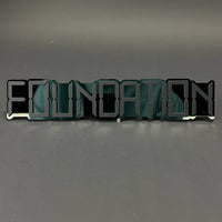 1PC FOUNDATION 3D Acrylic Badge - Car Truck Emblem Fender Tailgate Trunk Sticker