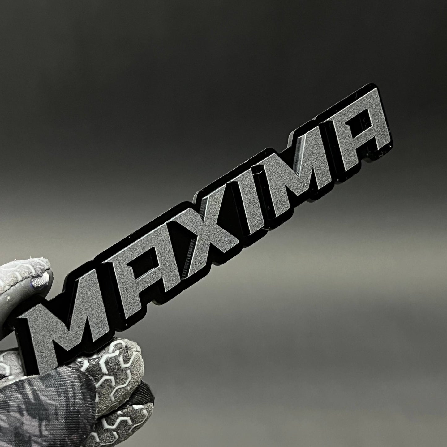 1PC MAXIMA 3D Acrylic Badge - Car Truck Emblem Fender Tailgate Trunk Sticker