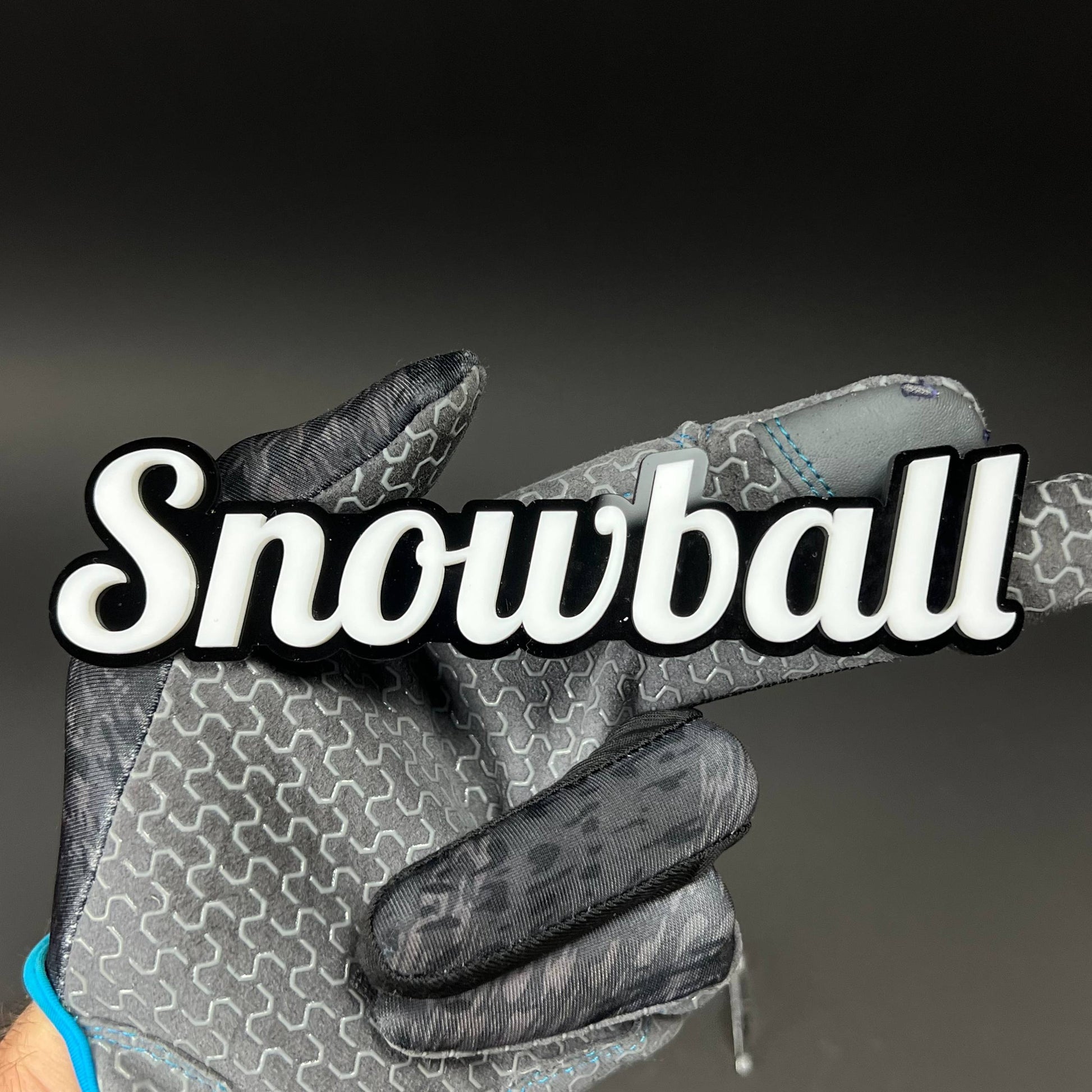 1PC Snowball 3D Acrylic Badge - Car Truck Emblem Fender Tailgate Trunk Sticker