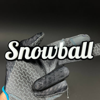 1PC Snowball 3D Acrylic Badge - Car Truck Emblem Fender Tailgate Trunk Sticker