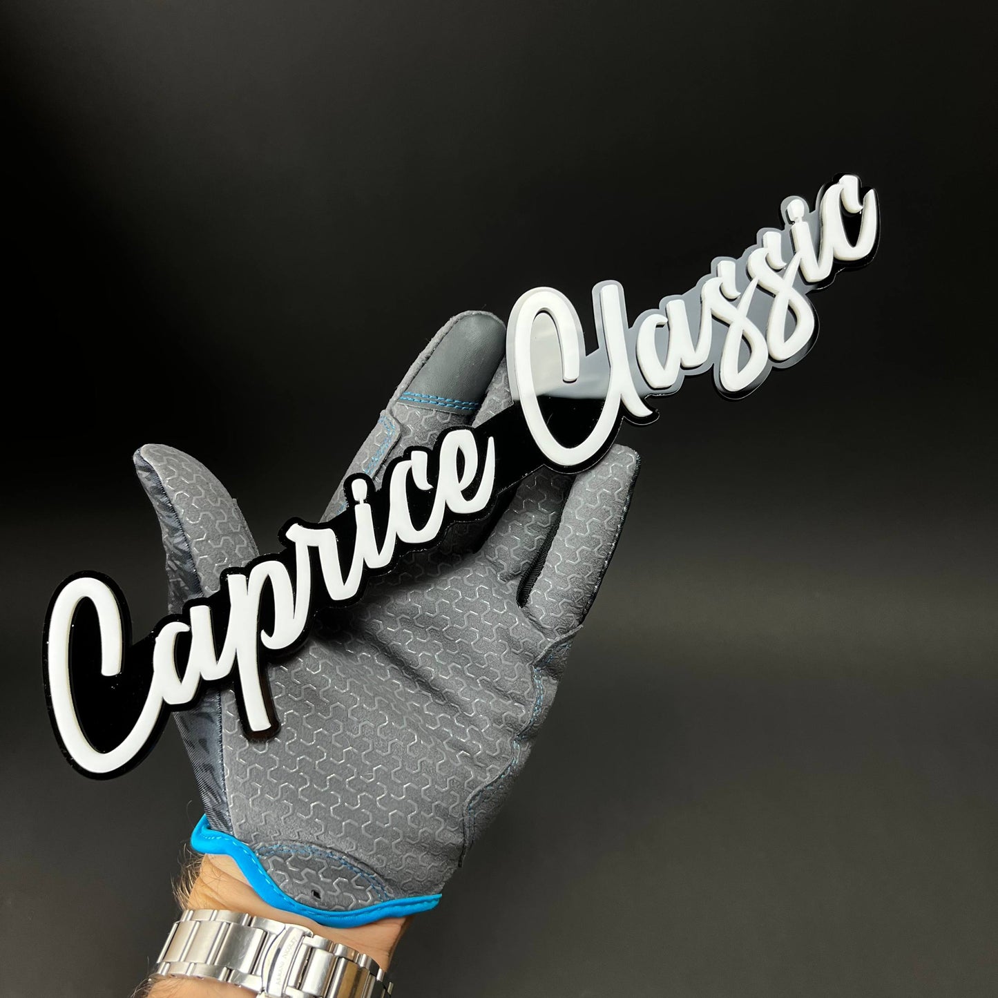 1PC Caprice Classic 3D Acrylic Badge - Car Truck Emblem Fender Sticker