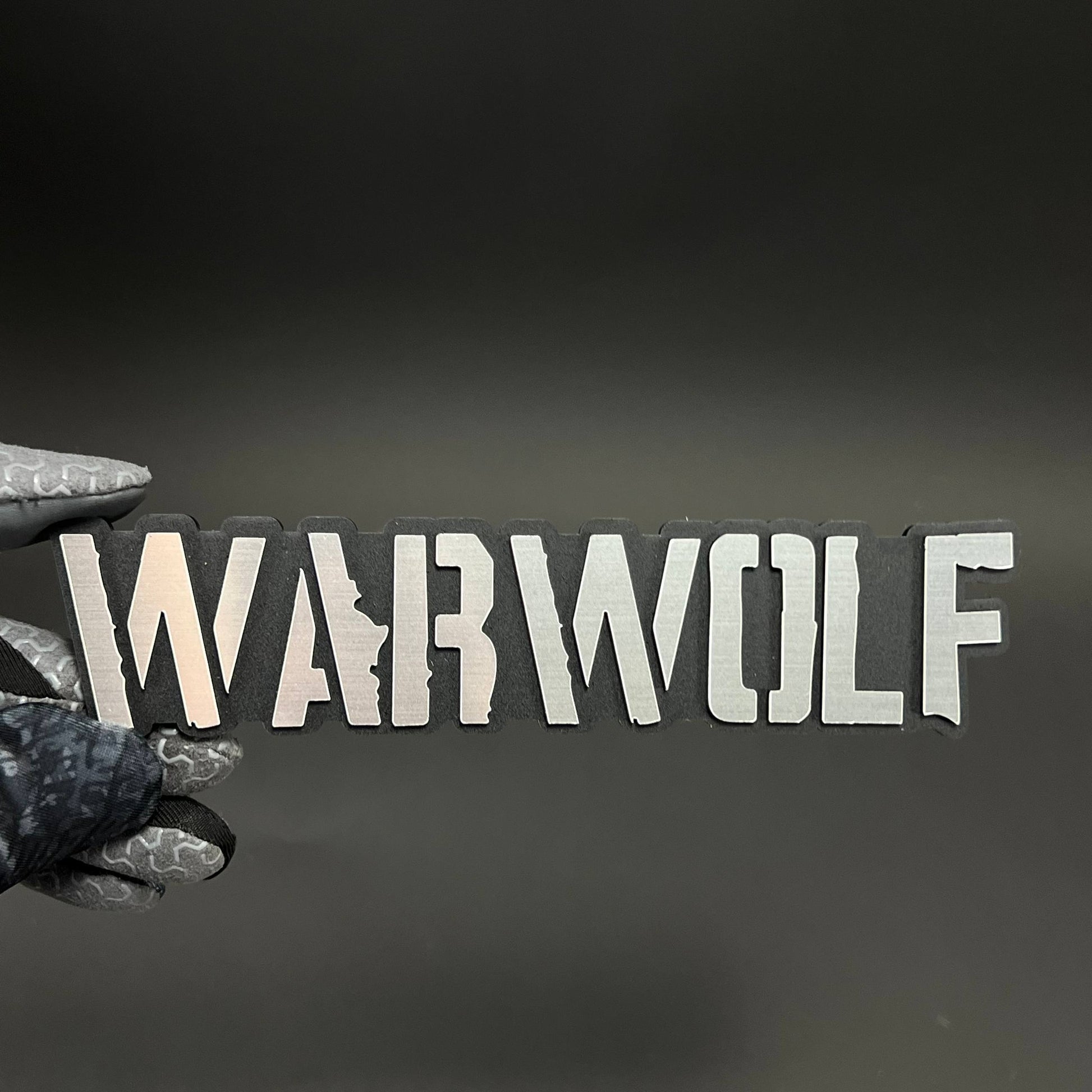 1PC WARWOLF 3D Acrylic Badge - Car Truck Emblem Fender Tailgate Trunk Sticker
