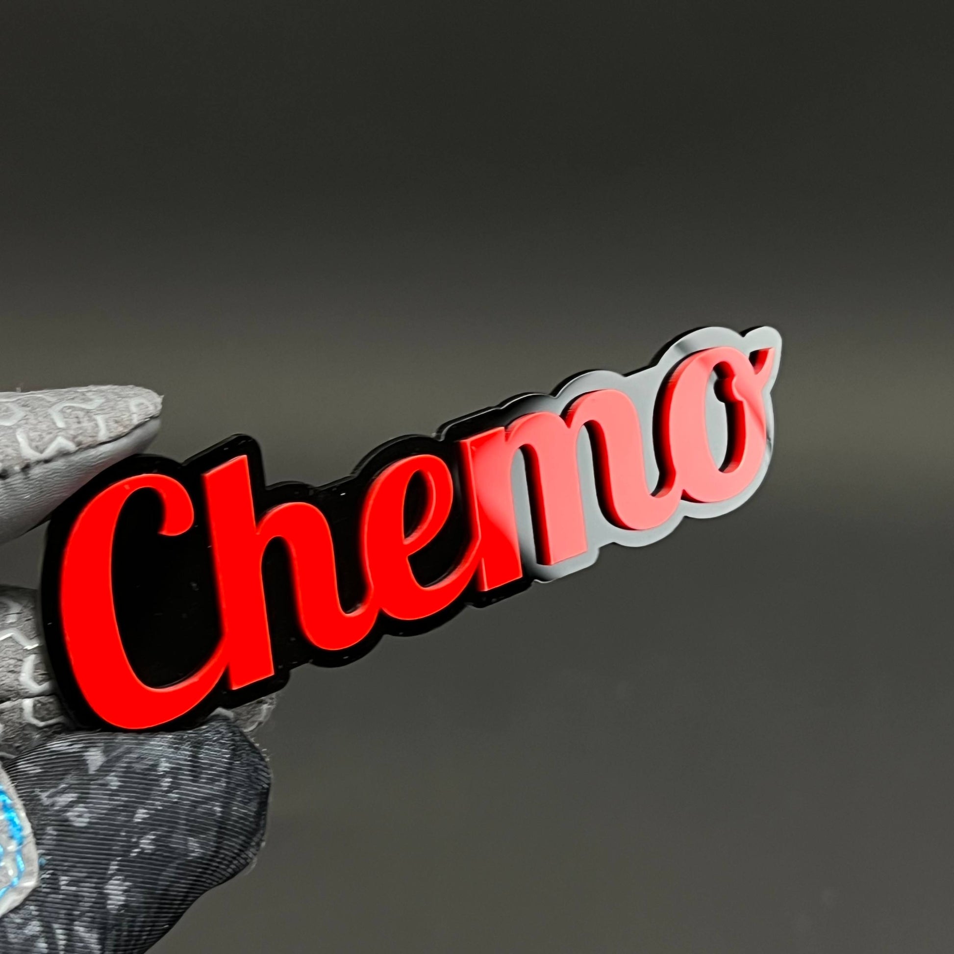1PC Chemo 3D Acrylic Badge - Car Truck Emblem Fender Tailgate Trunk Sticker