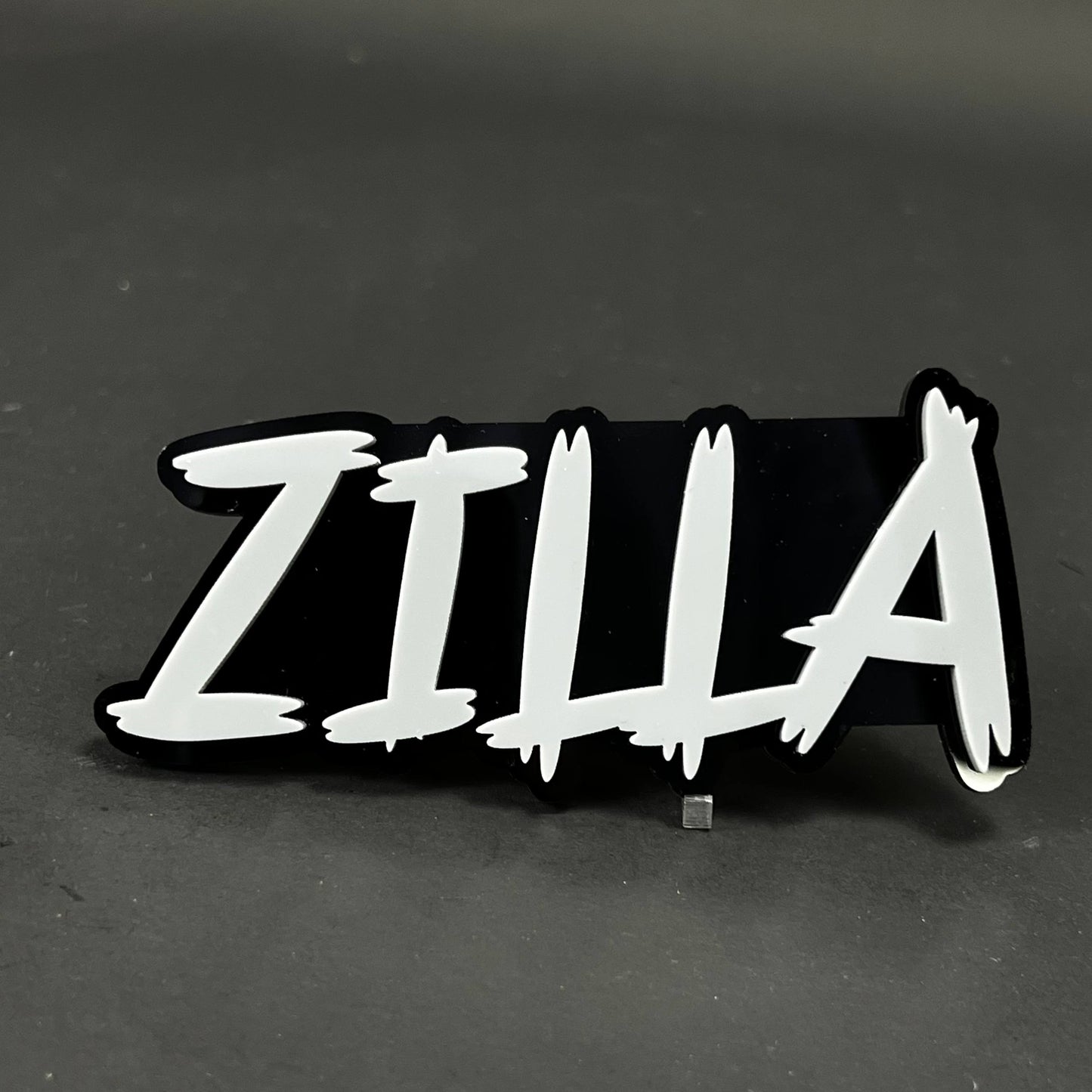 1PC ZILLA 3D Acrylic Badge - Car Truck Emblem Fender Tailgate Trunk Sticker