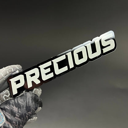 1PC PRECIOUS 3D Acrylic Badge - Car Truck Emblem Fender Tailgate Trunk Sticker