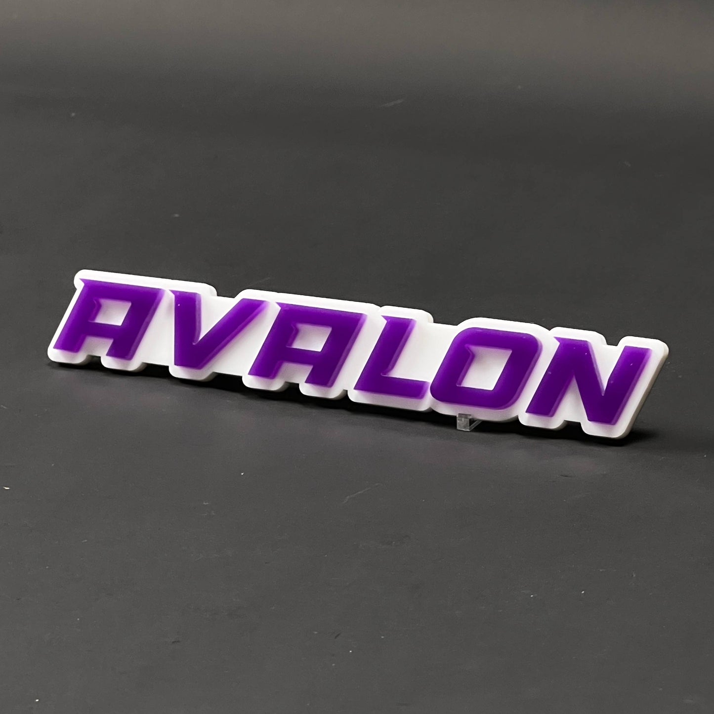 1PC AVALON 3D Acrylic Badge - Car Truck Emblem Fender Tailgate Trunk Sticker
