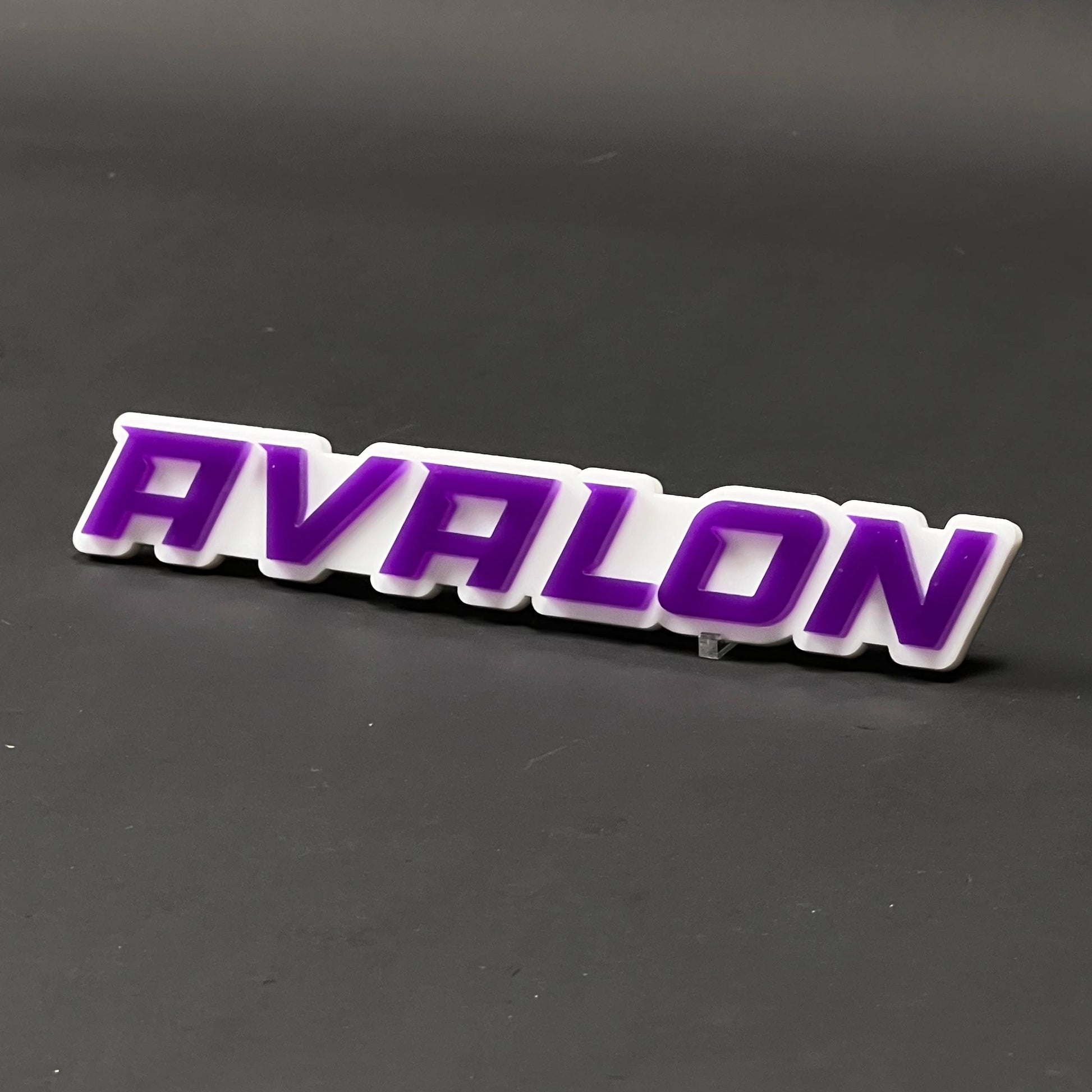 1PC AVALON 3D Acrylic Badge - Car Truck Emblem Fender Tailgate Trunk Sticker