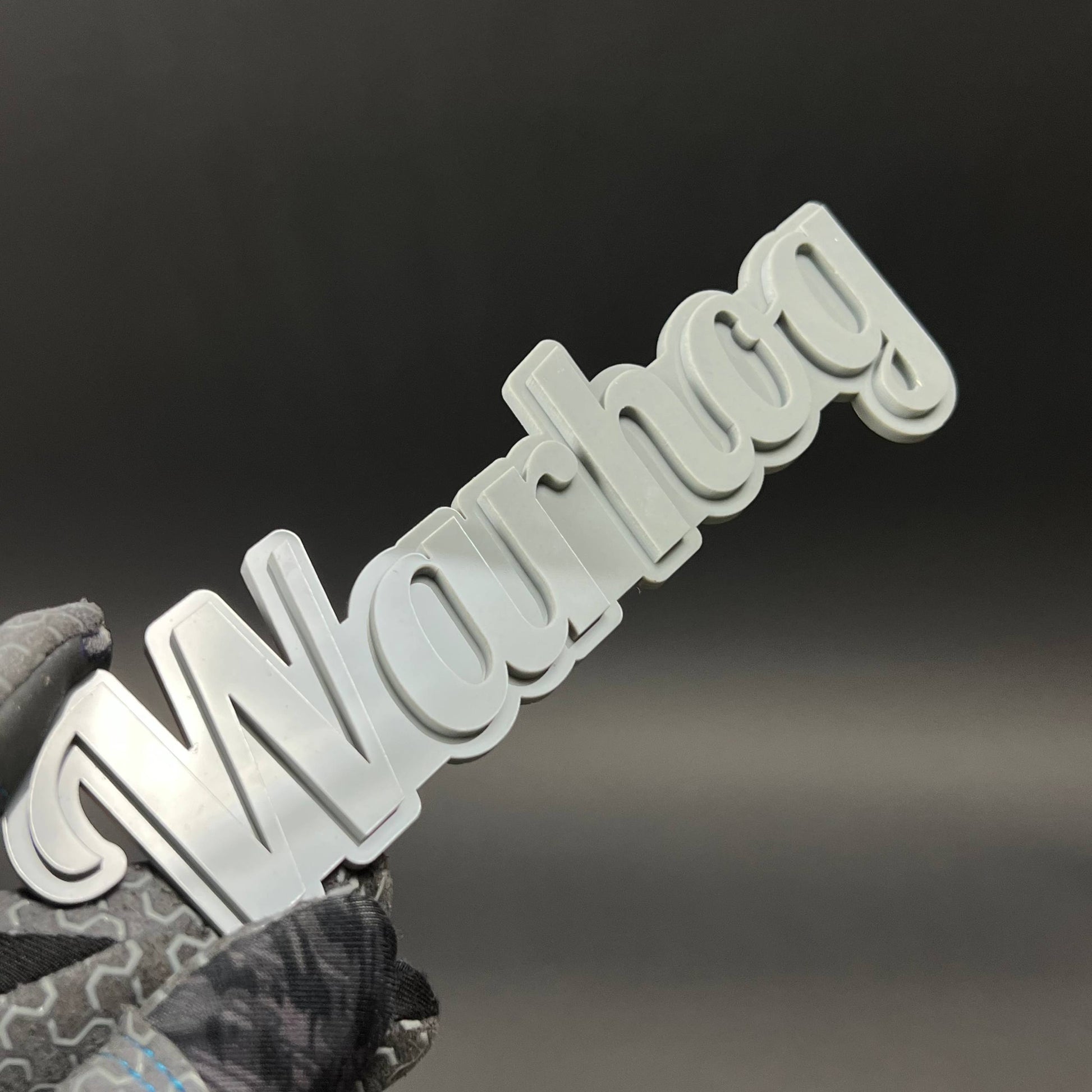 1PC Warhog 3D Acrylic Badge - Car Truck Emblem Fender Tailgate Trunk Sticker