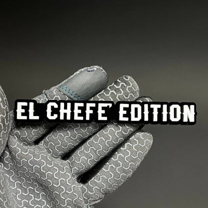 1PC EL CHEFE EDITION 3D Acrylic Badge - Car Truck Emblem Fender Sticker