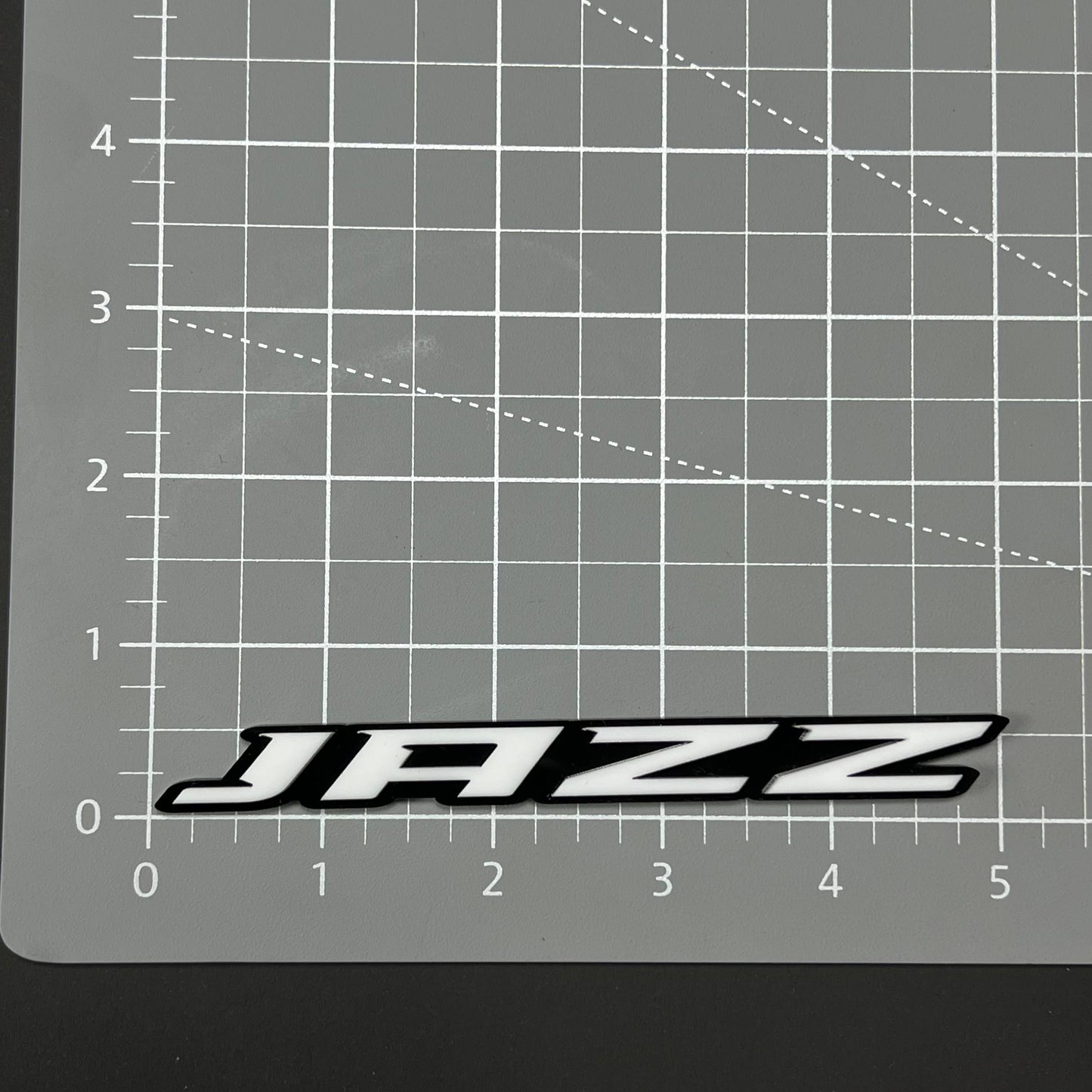 1PC JAZZ 3D Acrylic Badge - Car Truck Emblem Fender Tailgate Trunk Sticker