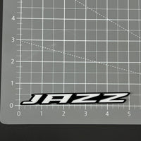 1PC JAZZ 3D Acrylic Badge - Car Truck Emblem Fender Tailgate Trunk Sticker