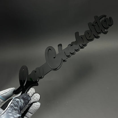 1PC La Chebelita 3D Acrylic Badge - Car Truck Emblem Fender Sticker