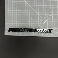 1PC PALMER PARK 3D Acrylic Badge - Car Truck Emblem Fender Sticker