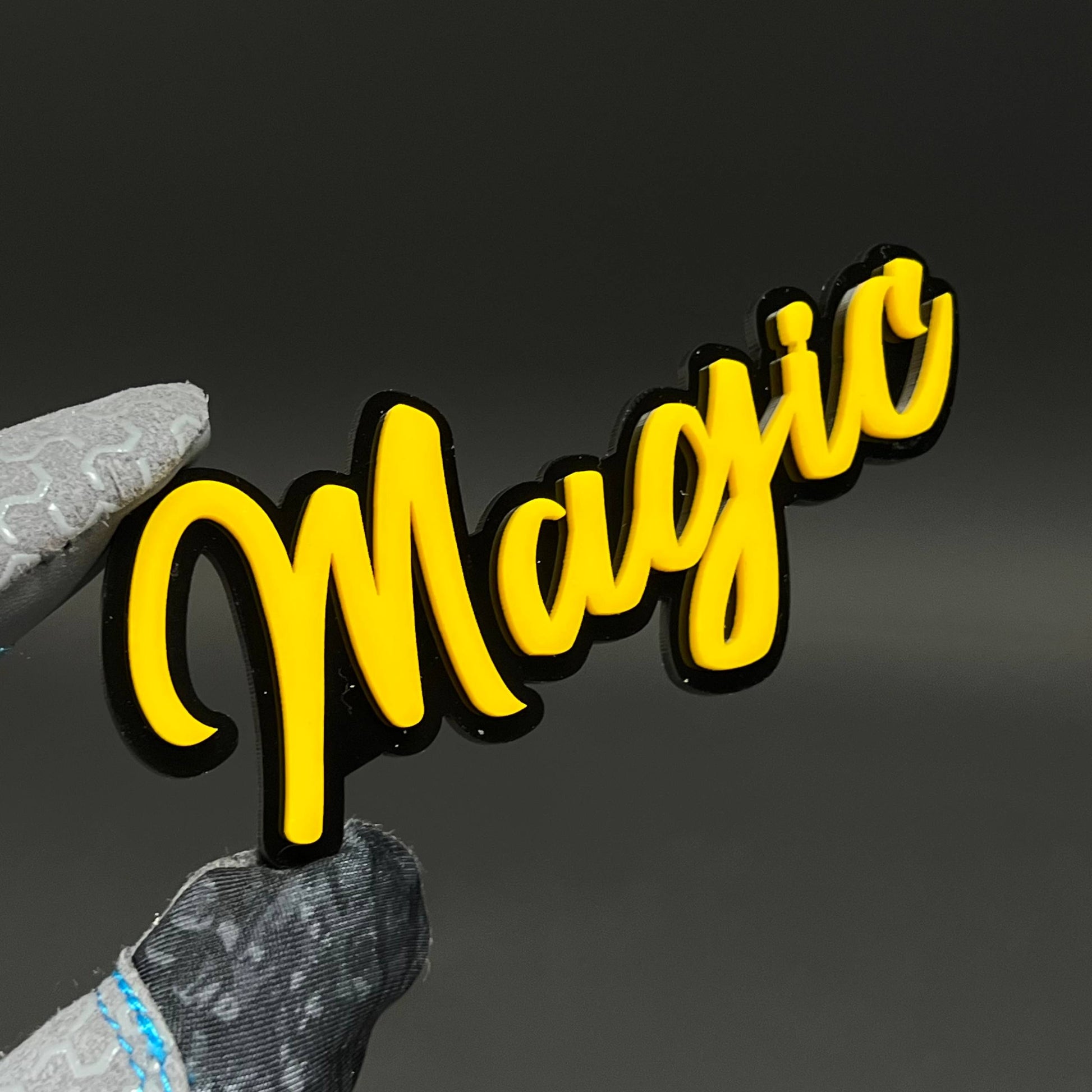1PC Magic 3D Acrylic Badge - Car Truck Emblem Fender Tailgate Trunk Sticker