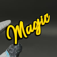 1PC Magic 3D Acrylic Badge - Car Truck Emblem Fender Tailgate Trunk Sticker