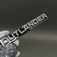 1PC OUTLANDER 3D Acrylic Badge - Car Truck Emblem Fender Tailgate Trunk Sticker