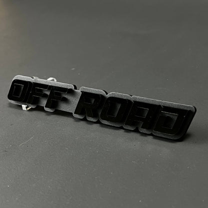 1PC OFF ROAD 3D Acrylic Badge - Car Truck Emblem Fender Tailgate Trunk Sticker