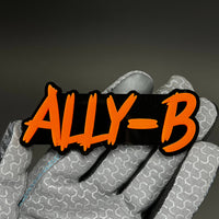 1PC ALLY-B 3D Acrylic Badge - Car Truck Emblem Fender Tailgate Trunk Sticker