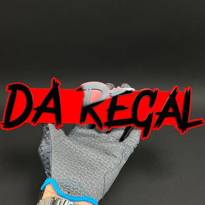 1PC DA REGAL 3D Acrylic Badge - Car Truck Emblem Fender Tailgate Trunk Sticker