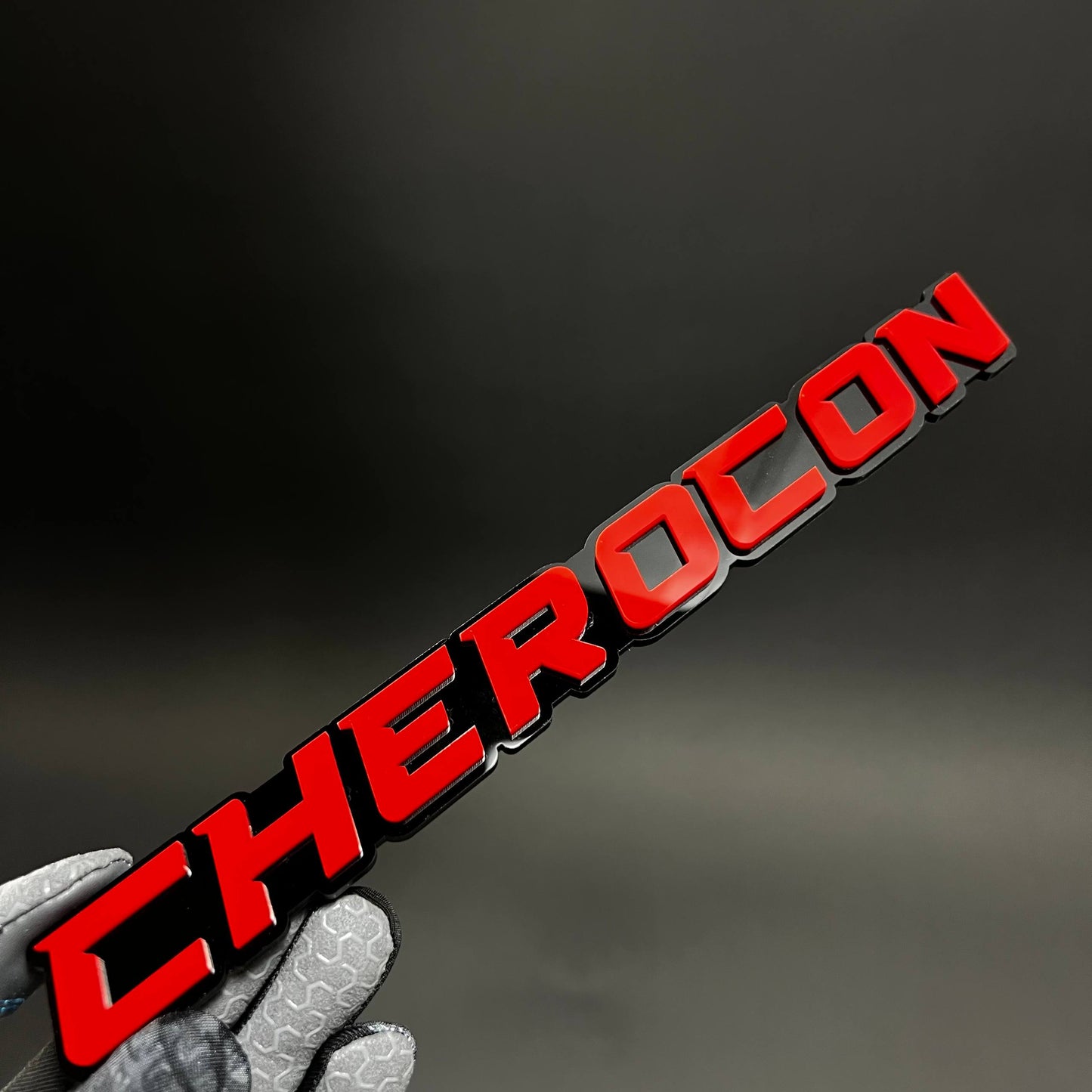 1PC CHEROCON 3D Acrylic Badge - Car Truck Emblem Fender Tailgate Trunk Sticker