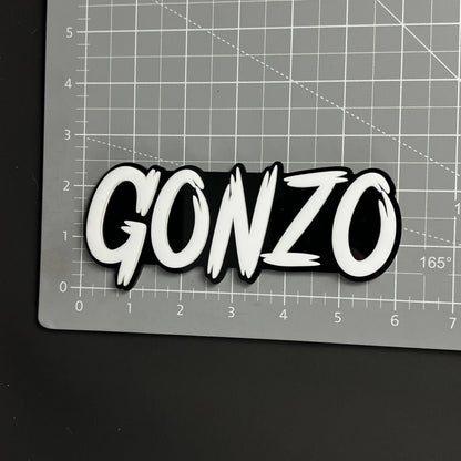 1PC GONZO 3D Acrylic Badge - Car Truck Emblem Fender Tailgate Trunk Sticker