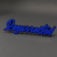 1PC Resurrected 3D Acrylic Badge - Car Truck Emblem Fender Sticker
