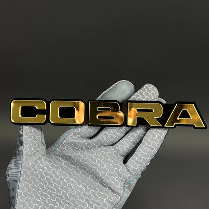 1PC COBRA 3D Acrylic Badge - Car Truck Emblem Fender Tailgate Trunk Sticker